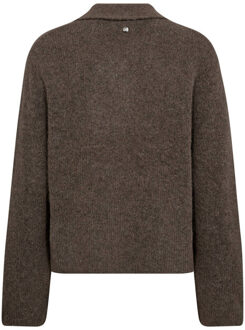 Mos Mosh Pullover 173070 thora polo Bruin