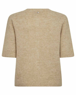 Mos Mosh Pullover korte mouw 177550 thora Beige