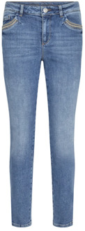 Mos Mosh Skinny Mmsumner Vivid Jeans 155050 Blauw MOS Mosh , Blue , Dames - W24
