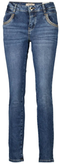 Mos Mosh Slim Fit Jeans MOS Mosh , Blue , Dames - W27,W28,W29