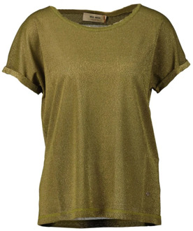 Mos Mosh Stijlvolle T-Shirt MOS Mosh , Green , Dames - XL