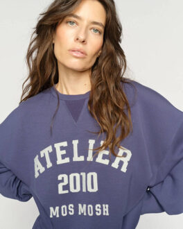 Mos Mosh Sweat 177510 nima - maat M Blauw