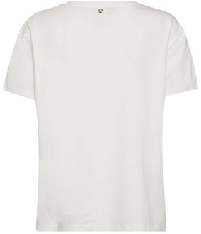 Mos Mosh T-shirt 176770 mmjudd o-ss t Ecru