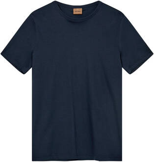 Mos Mosh T-shirt korte mouw 500930 Blauw - XXL