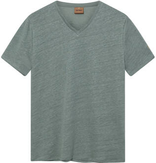 Mos Mosh T-shirt korte mouw 504910 Groen - XL
