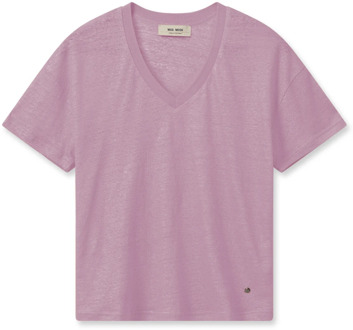 Mos Mosh T-Shirts MOS Mosh , Pink , Dames - Xl,L,M,S,Xs
