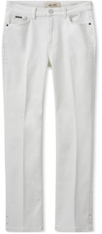 Mos Mosh Witte Everest Bianco Jeans MOS Mosh , White , Dames - W24,W26