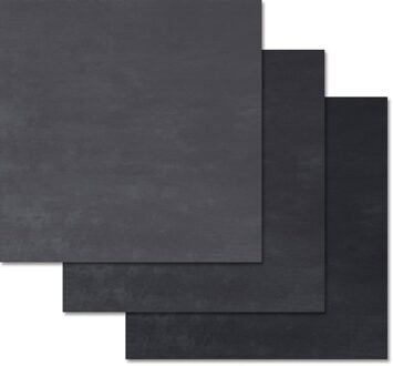 Mosa Terra Tones Vloer- en wandtegel 60x60cm 12mm gerectificeerd R10 porcellanato Koel Zwart 1014082 Koel zwart mat
