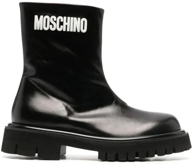 Moschino Ankle Boots Moschino , Black , Dames - 37 Eu,41 Eu,40 Eu,38 Eu,36 EU