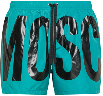 Moschino Beachwear Moschino , Green , Heren - Xl,L,M,S