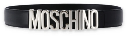 Moschino Belts Moschino , Black , Dames - M,Xs