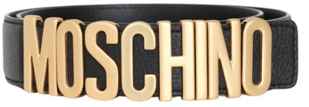 Moschino Belts Moschino , Black , Heren - 2Xl,Xl,L,M,S