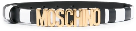 Moschino Belts Moschino , White , Dames - S,Xs
