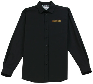 Moschino Casual Overhemd Moschino , Black , Heren - 2XL
