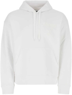 Moschino Comfortabele en stijlvolle hoodie Moschino , White , Heren - Xl,M,S
