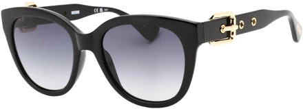 Moschino Dames Gesp Zonnebril (Zwart) - One Size