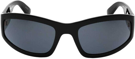 Moschino Dames Logo Bold Zonnebril (Zwart)