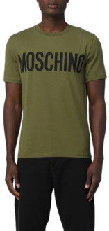 Moschino Groene T-shirts en Polos Moschino , Green , Dames - L