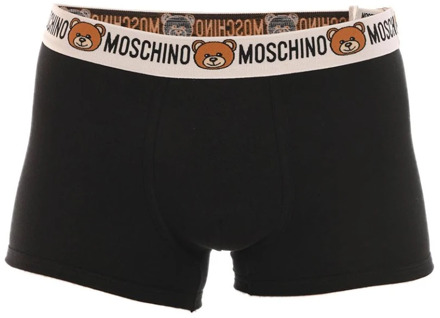 Moschino Heren Boxershorts Moschino , Black , Heren - 2Xl,Xl,L,M,S