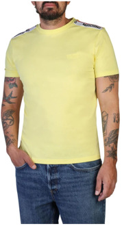 Moschino Heren Klassiek Logo T-Shirt Moschino , Yellow , Heren - L,M,S
