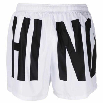 Moschino Heren Logo Zwemshort (Wit) - maat