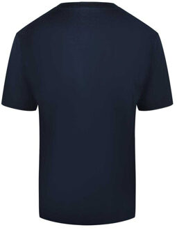 Moschino Heren Milano T-Shirt (Marine) - maat 2XL Navy