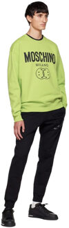 Moschino Heren Milano Trui (Groen)