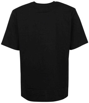 Moschino Heren Patch Logo T-Shirt (Zwart) - XS