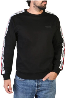 Moschino Heren Sweatshirt Lente/Zomer Moschino , Black , Heren - XL