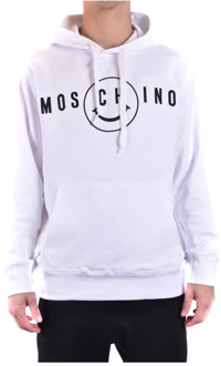 Moschino Hoodie Moschino , White , Heren - Xl,L