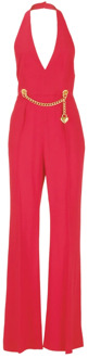Moschino Jumpsuits Moschino , Red , Dames - S,Xs