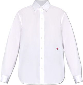 Moschino Katoenen shirt Moschino , White , Dames - S,2Xs
