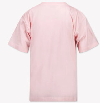 Moschino Kinder unisex t-shirt in Roze - 140