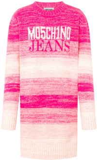 Moschino Korte jurken met lange mouwen Moschino , Pink , Dames - M,S,Xs