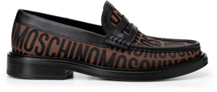 Moschino Loafers Moschino , Brown , Heren - 44 Eu,42 Eu,41 Eu,43 EU