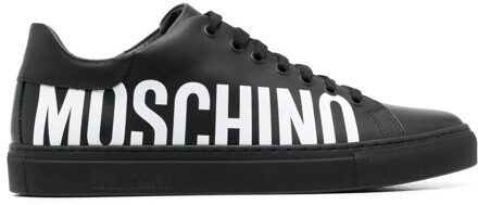 Moschino Low top sneaker white Zwart - 46