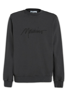 Moschino Luxe Heren Sweatshirt Moschino , Black , Heren - Xl,S