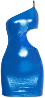Moschino Mini strandjurk Moschino , Blue , Dames - Xl,L,M,S,Xs