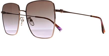 Moschino MOS072/G/S DDB QR roségoudviolet gradiënt zonnebril - One Size