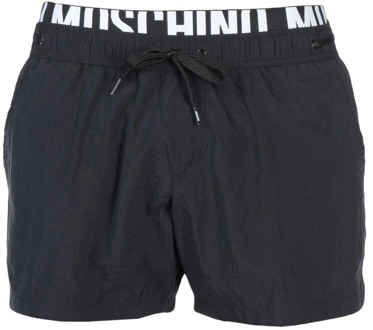 Moschino Outdoor Shorts Moschino , Black , Heren - 2Xl,Xl,L