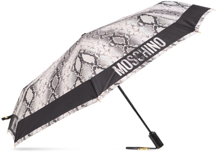 Moschino Paraplu met logo Moschino , Gray , Unisex - ONE Size