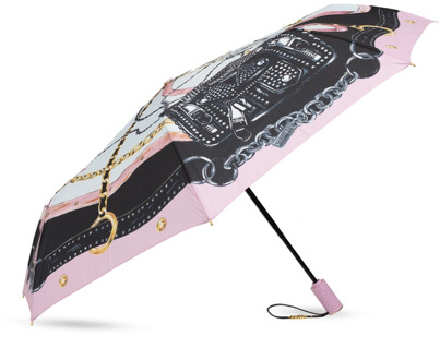 Moschino Paraplu met logo Moschino , Multicolor , Unisex - ONE Size