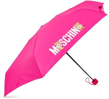 Moschino Paraplu met logo Moschino , Pink , Dames - ONE Size
