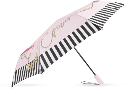Moschino Paraplu met logo Moschino , Pink , Unisex - ONE Size
