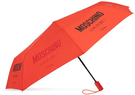 Moschino Paraplu met logo Moschino , Red , Unisex - ONE Size