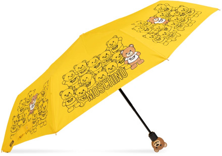 Moschino Paraplu met logo Moschino , Yellow , Unisex - ONE Size