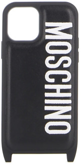 Moschino Phone Accessories Moschino , Black , Dames - ONE Size