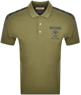 Moschino Polo double question Army - XXL