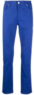 Moschino Rechte Jeans Upgrade voor Mannen Moschino , Blue , Heren - Xl,S