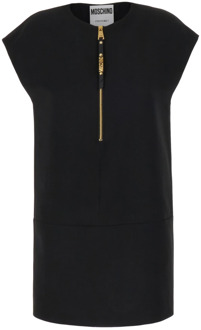 Moschino Short Dresses Moschino , Black , Dames - Xs,2Xs